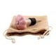 Pink Melon Crackle Ceramic Wine Stopper